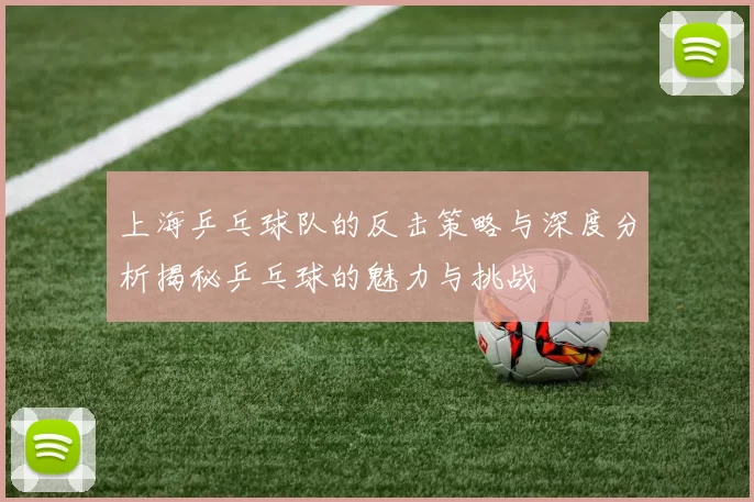上海乒乓球队的反击策略与深度分析揭秘乒乓球的魅力与挑战